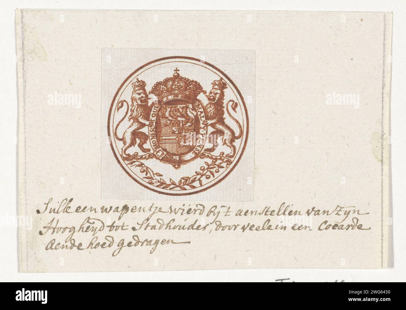 Coat of arms of England, worn in the election of William IV to