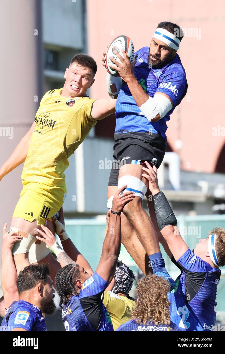 Zeek Patrick Rugby Patrick tuipulotu blues rugby hi-res stock photography and images - Alamy