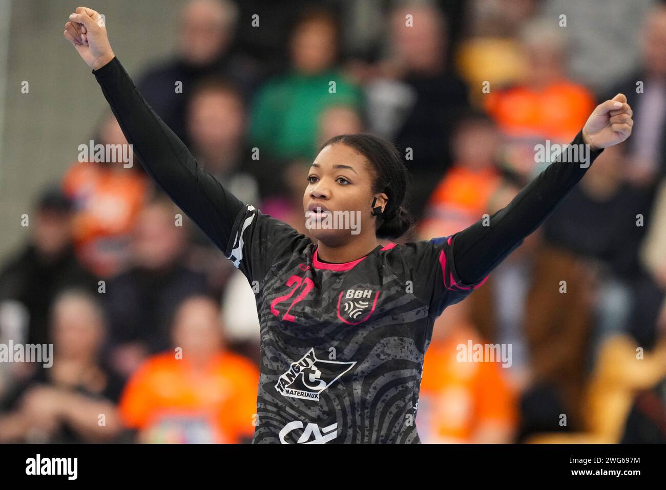 Pauletta Foppa (Brest 22) during the Champions League women's handball
