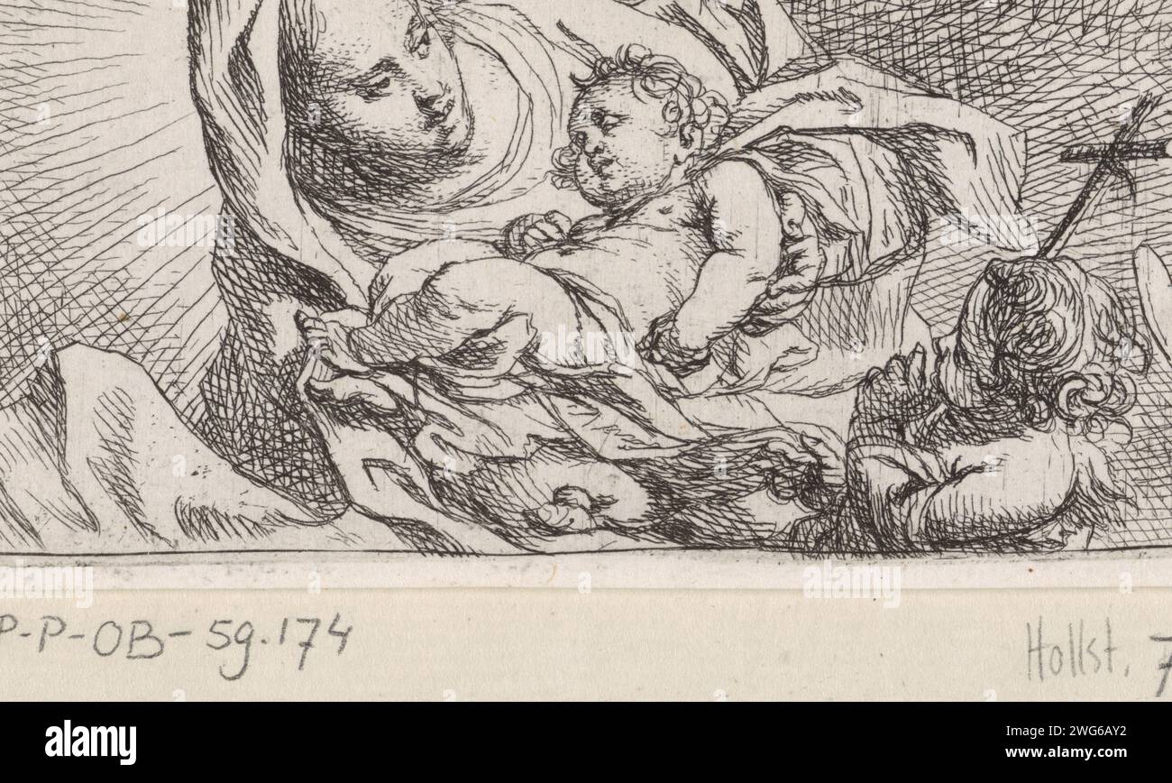 Madonna with Kind and Johannes de Doper, Cornelis Schut (I), 1618 ...