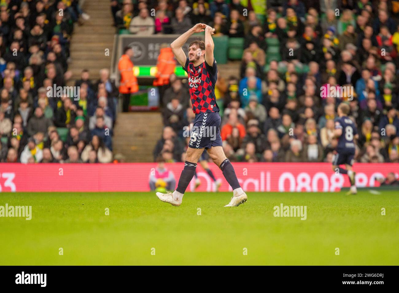 Coventry City Liam Kitching celebrates after going 10 up during the