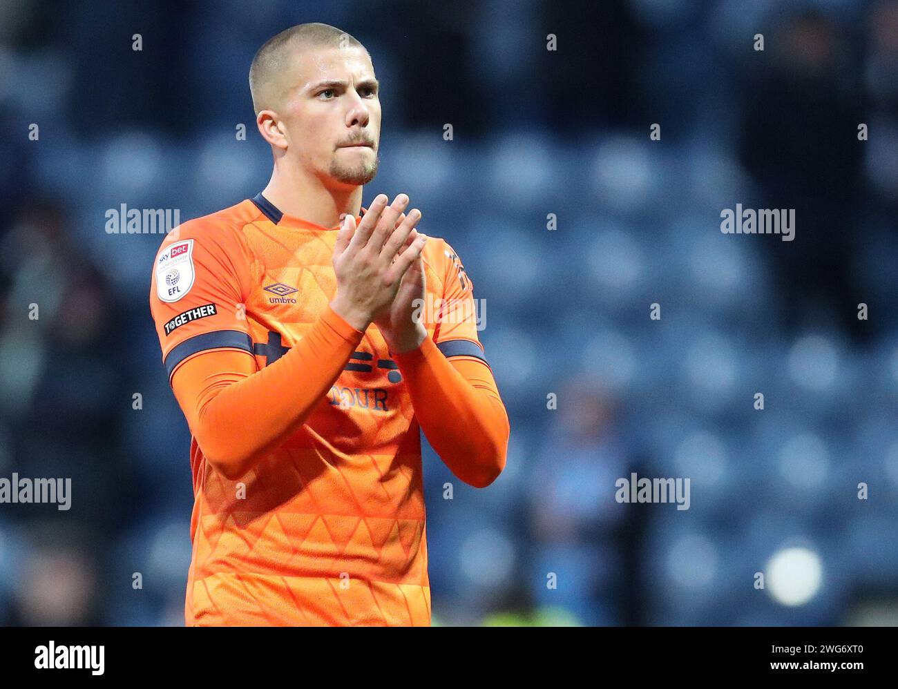 3rd February 2024; Deepdale, Preston, England; EFL Championship