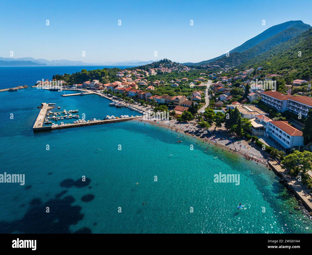 Trpanj, Pelješac, Croatia Stock Photo - Alamy