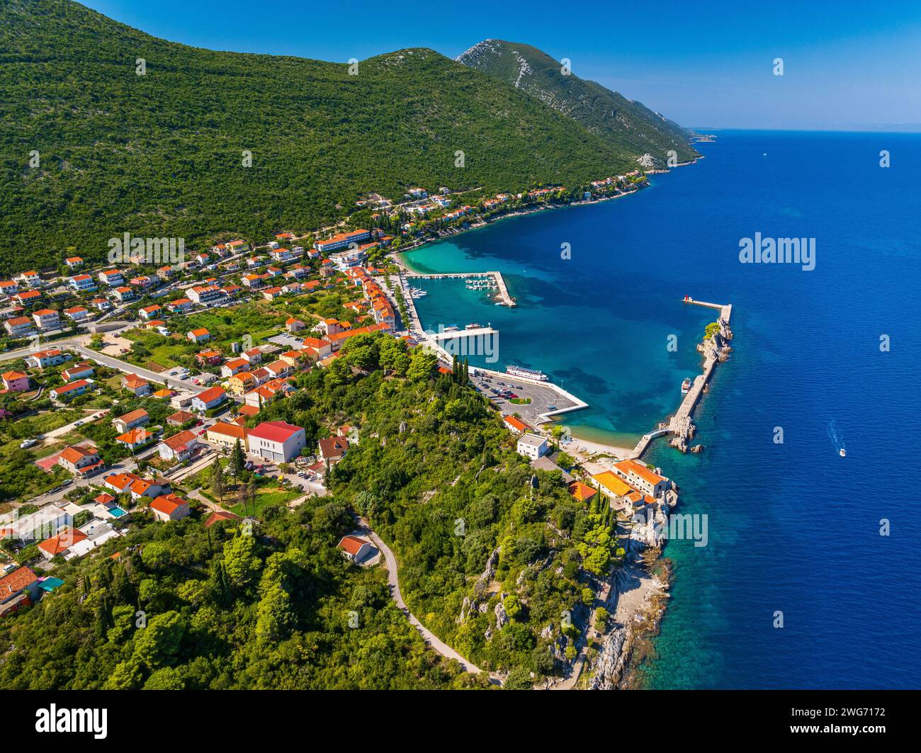 Trpanj, Pelješac, Croatia Stock Photo - Alamy