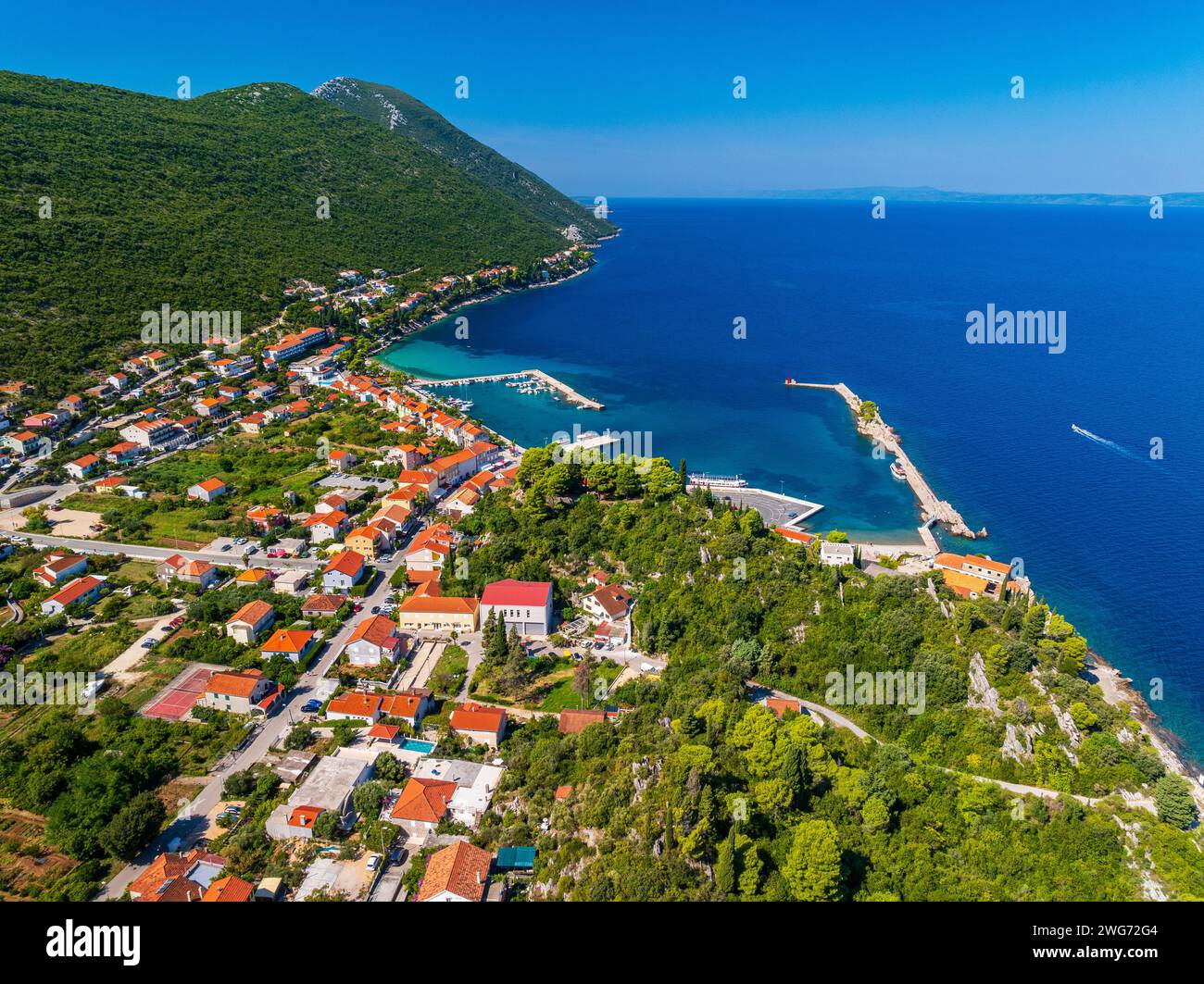 Trpanj port hi-res stock photography and images - Alamy