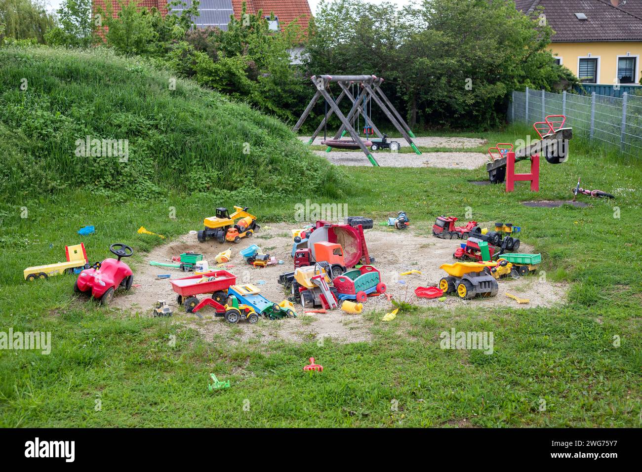 Children's Playground Stock Photo