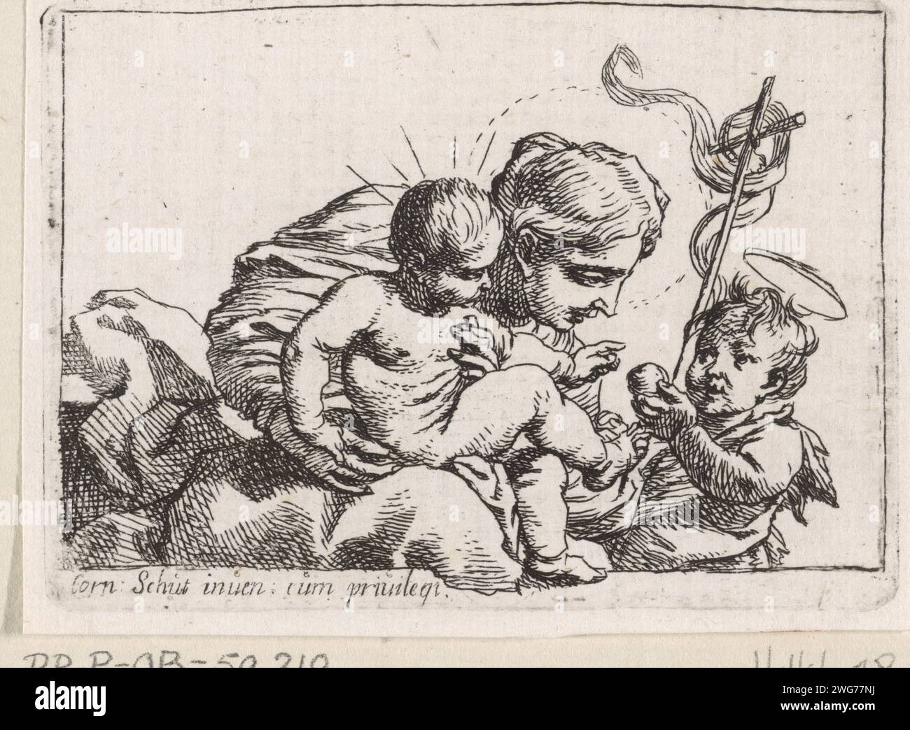 Madonna with Kind and Johannes de Doper, Cornelis Schut (I), 1618 ...