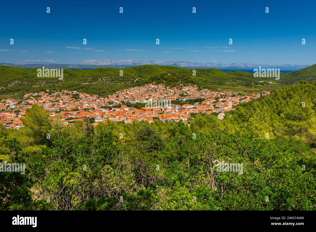 Blato, Island Korčula Stock Photo