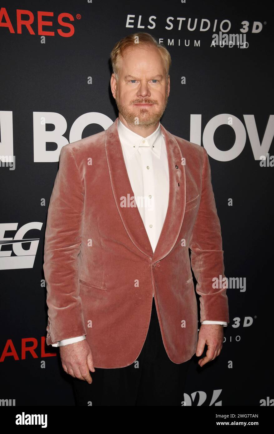 LOS ANGELES, CALIFORNIA FEBRUARY 02 Jim Gaffigan attends the 2024