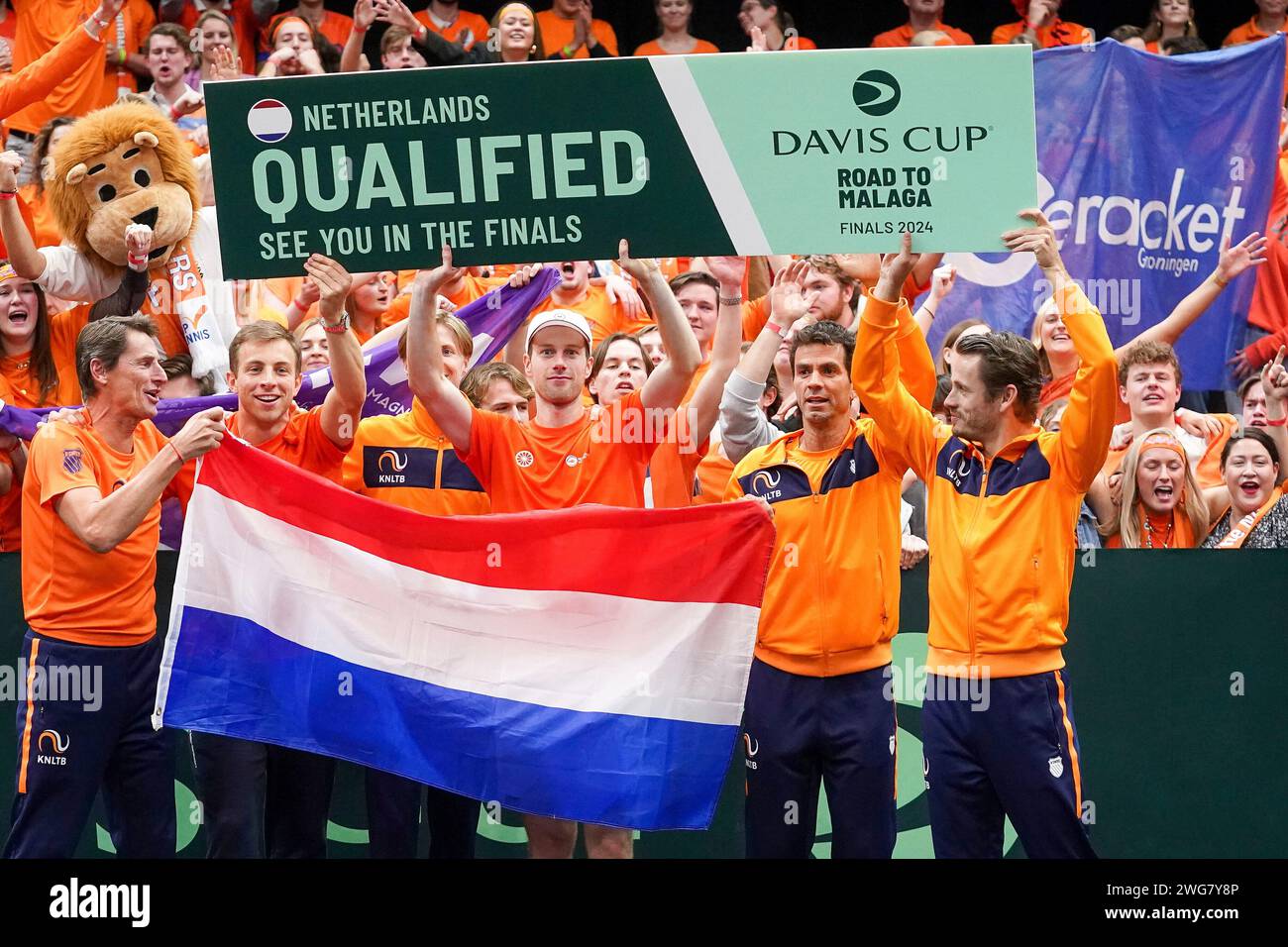 Groningen, Netherlands. 3rd Feb, 2024. GRONINGEN, NETHERLANDS