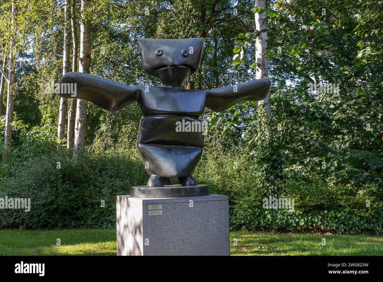 Louisiana Museum of Modern Art in Humlebaek, Max Ernst Skulptur im Skulpturen-Park des Museums *** Louisiana Museum of Modern Art in Humlebaek, Max Er Stock Photo