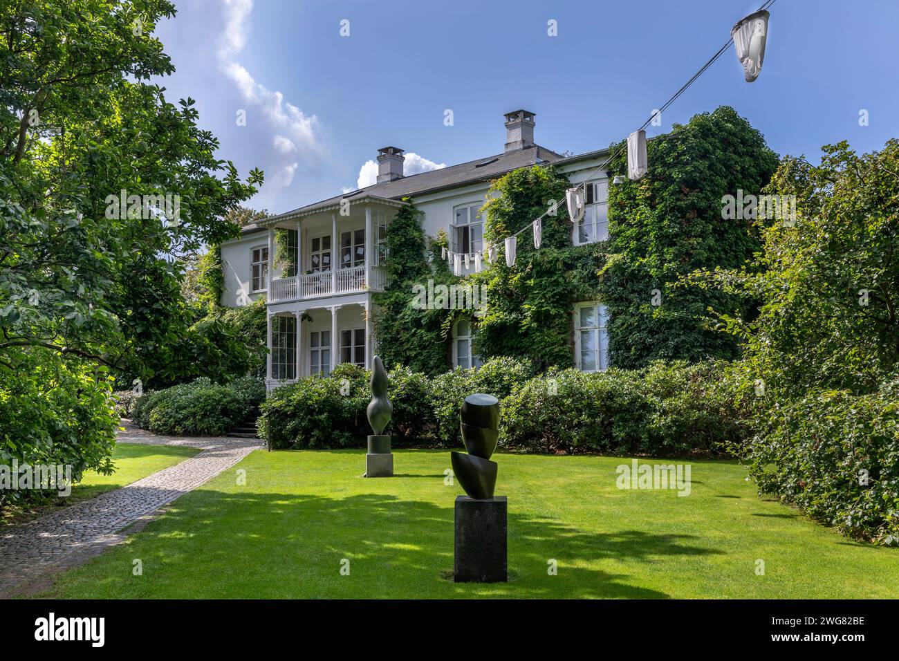 Louisiana Museum of Modern Art in Humlebaek,  *** Louisiana Museum of Modern Art in Humlebaek, Stock Photo