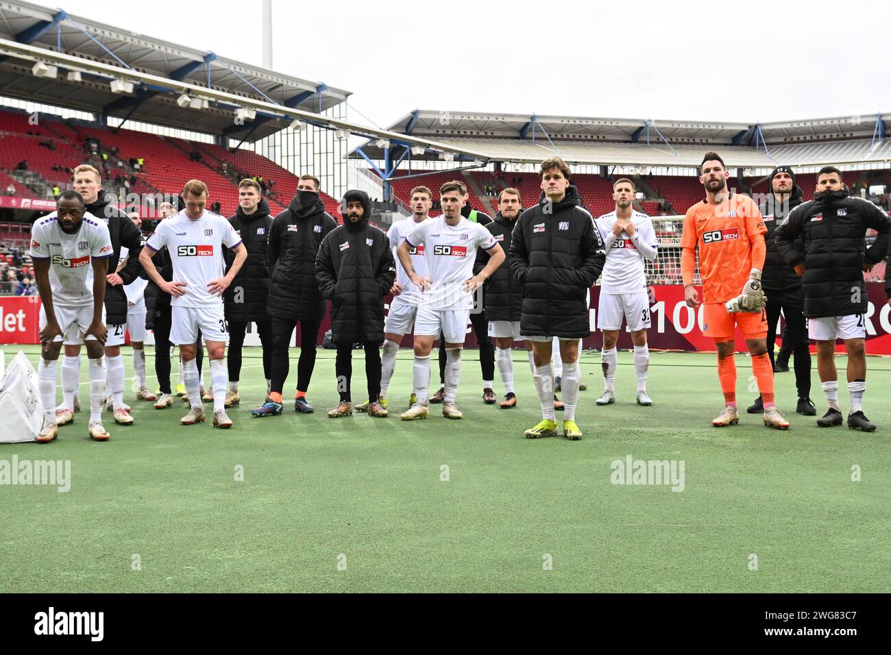 2. Bundesliga - 1. FC Nürnberg - VfL Osnabrück am 03.02.2024 im Max-Morlock-Stadion in Nürnberg Foto: osnapix Stock Photo