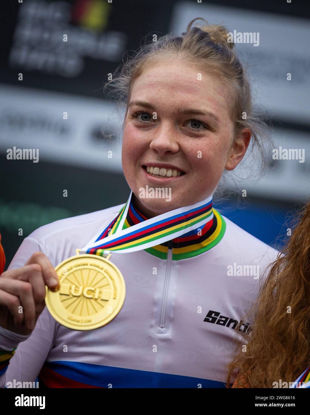 Women Elite race during the UCI Cyclocross World Championships in