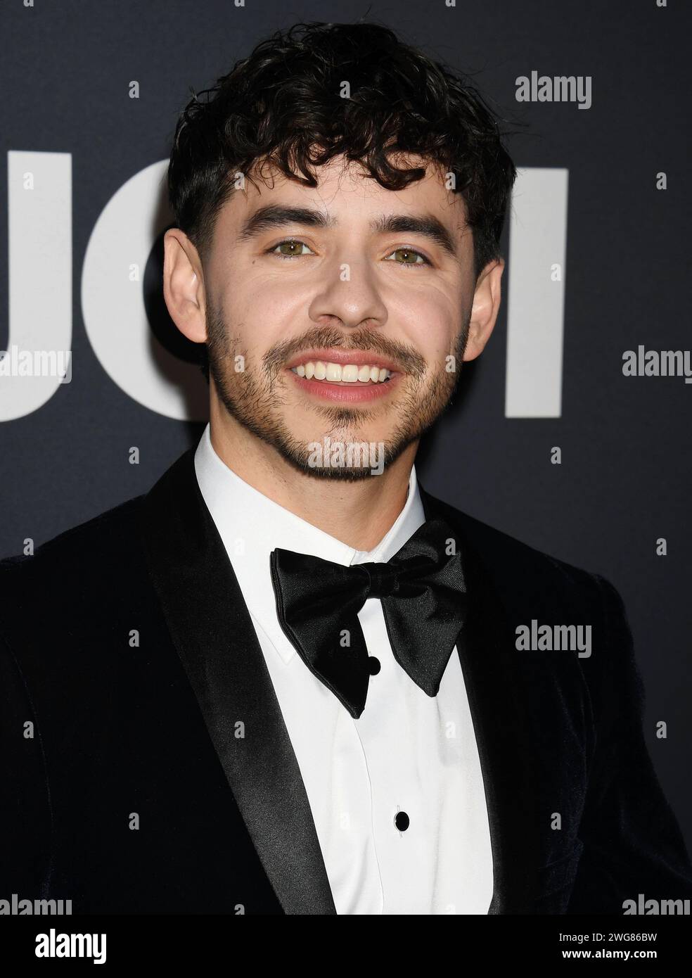 LOS ANGELES, CALIFORNIA - FEBRUARY 02: David Archuleta attends the 2024 MusiCares Person of the Year Honoring Jon Bon Jovi during the 66th GRAMMY Awar Stock Photo