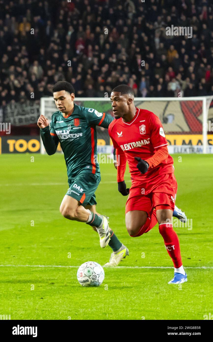 Enschede, Netherlands. 03rd Feb, 2024. ENSCHEDE, Stadium Grolsch Veste ...
