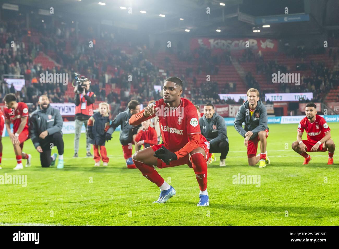 Enschede, Netherlands. 03rd Feb, 2024. ENSCHEDE, Stadium Grolsch Veste ...