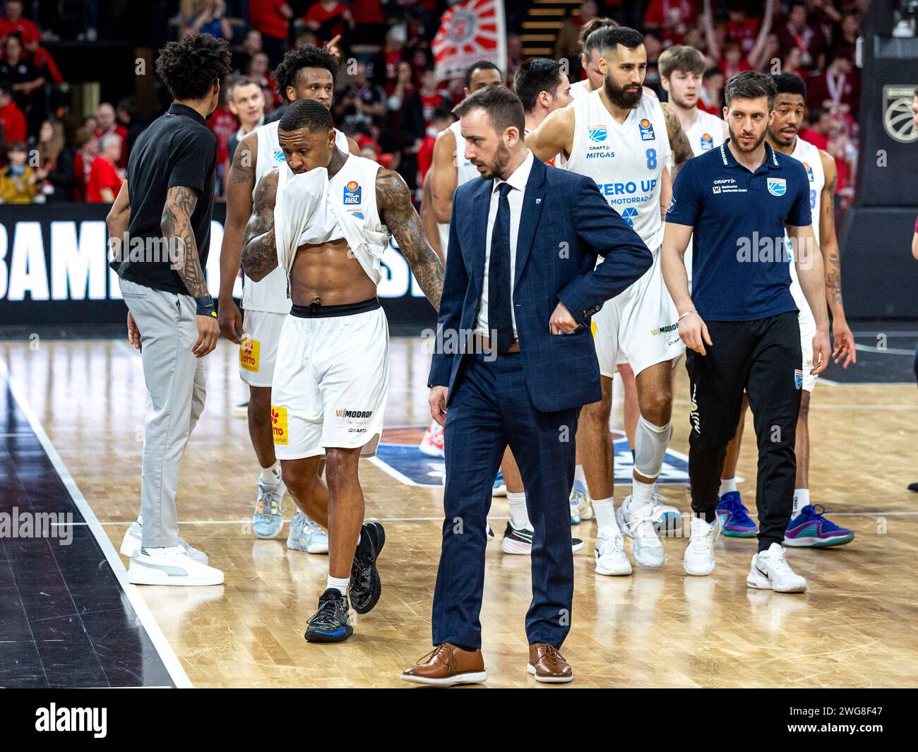 teilnehmer mitteldeutscher bc gegen bamberg baskets