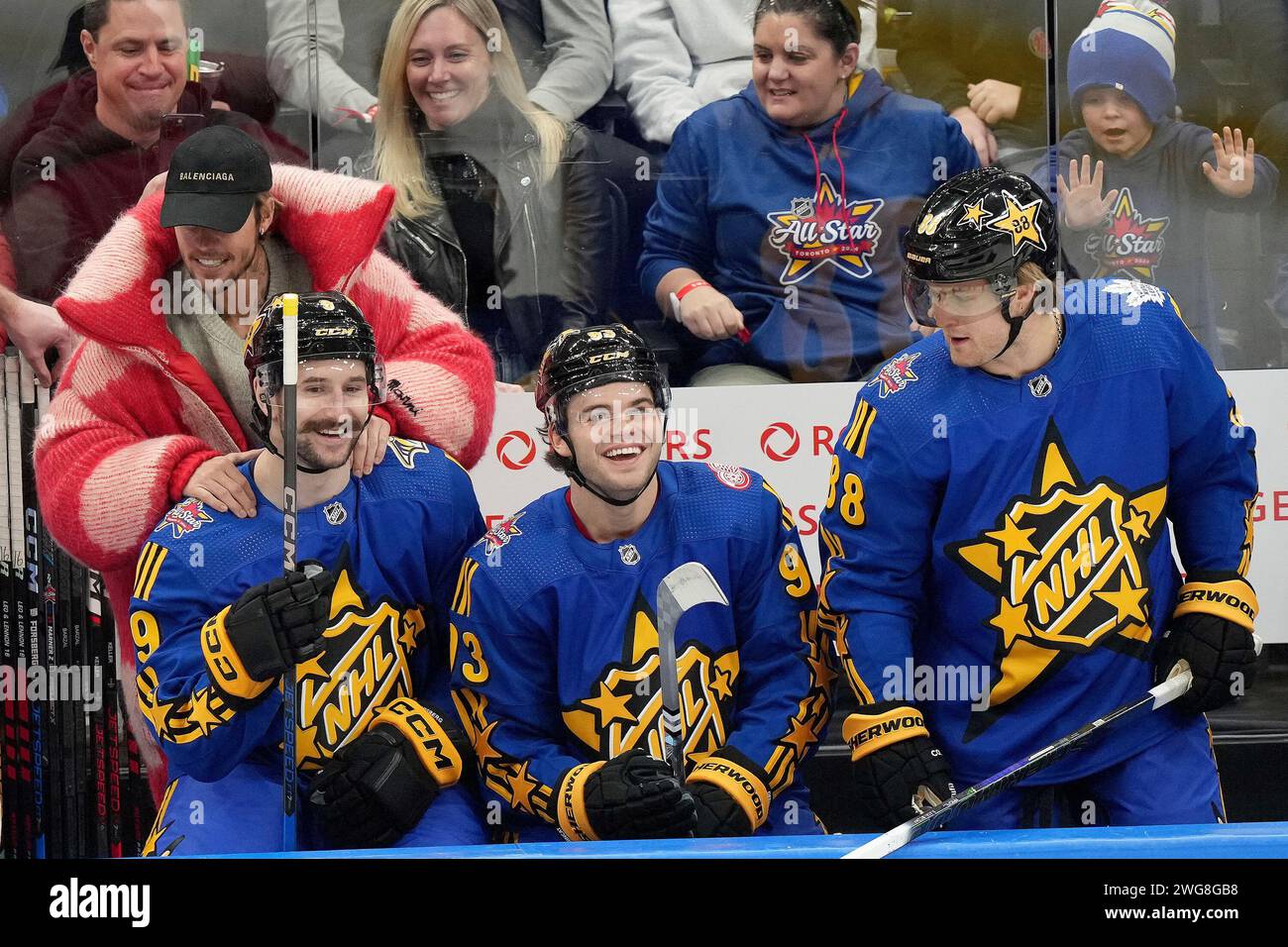 performer-justin-bieber-second-from-top-left-hypes-up-nhl-all-star