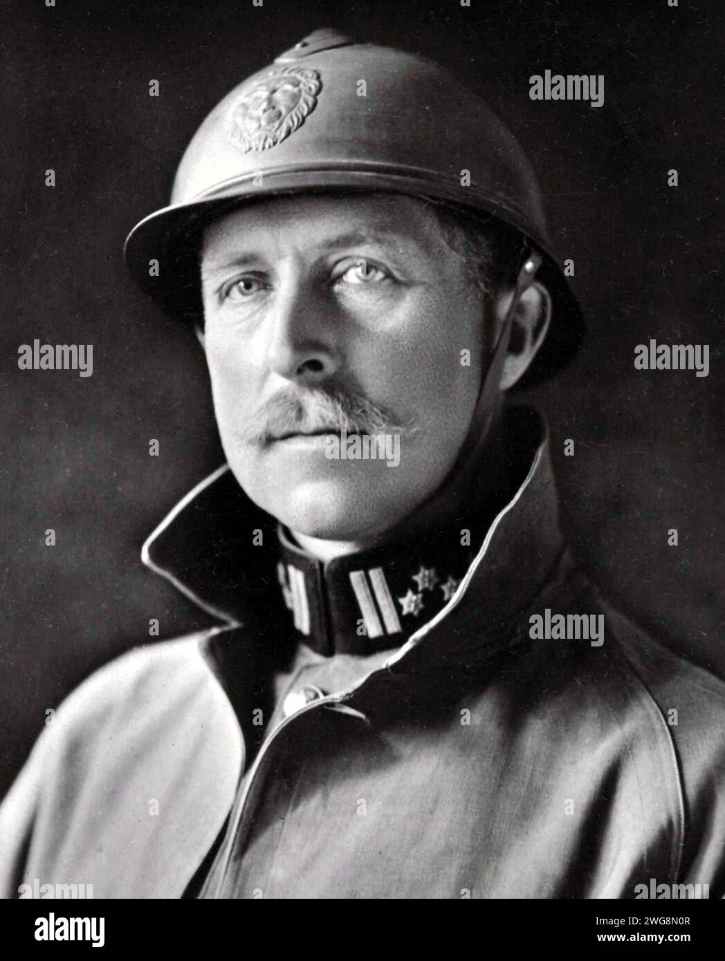 Albert I (1875-1934) King of the Belgians Stock Photo