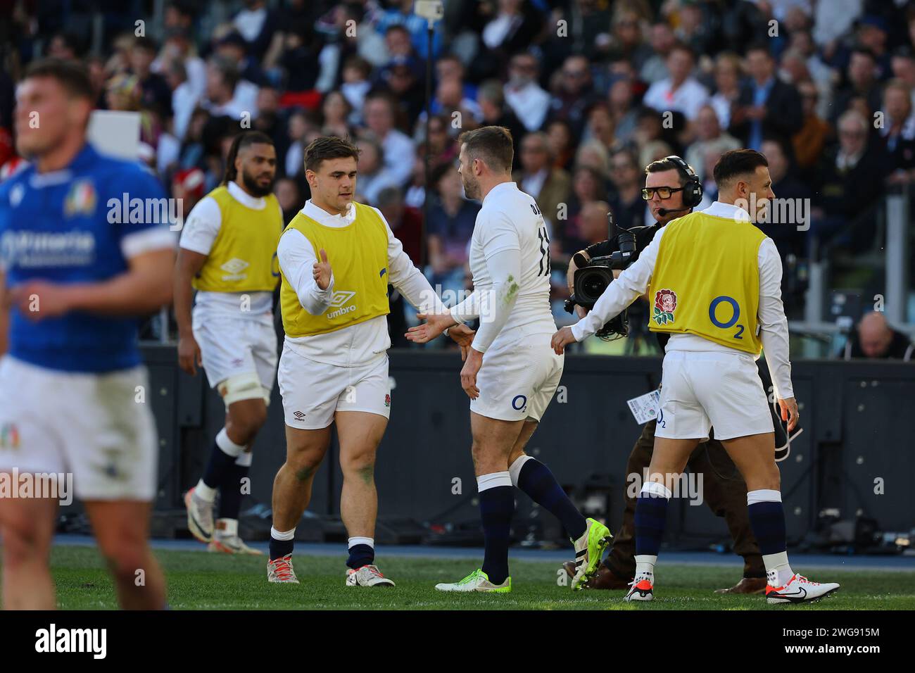 Guinness six nations 2024 italy vs England Stock Photo Alamy