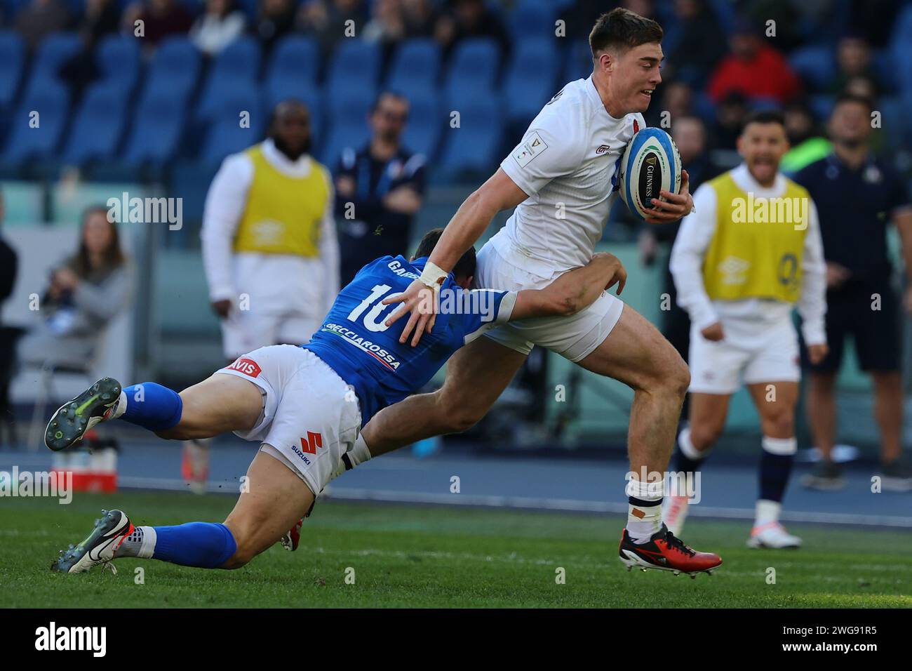 Guinness six nations 2024 italy vs England Stock Photo Alamy