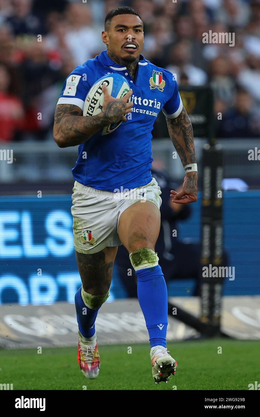 Six nations 2024 italy hires stock photography and images Alamy