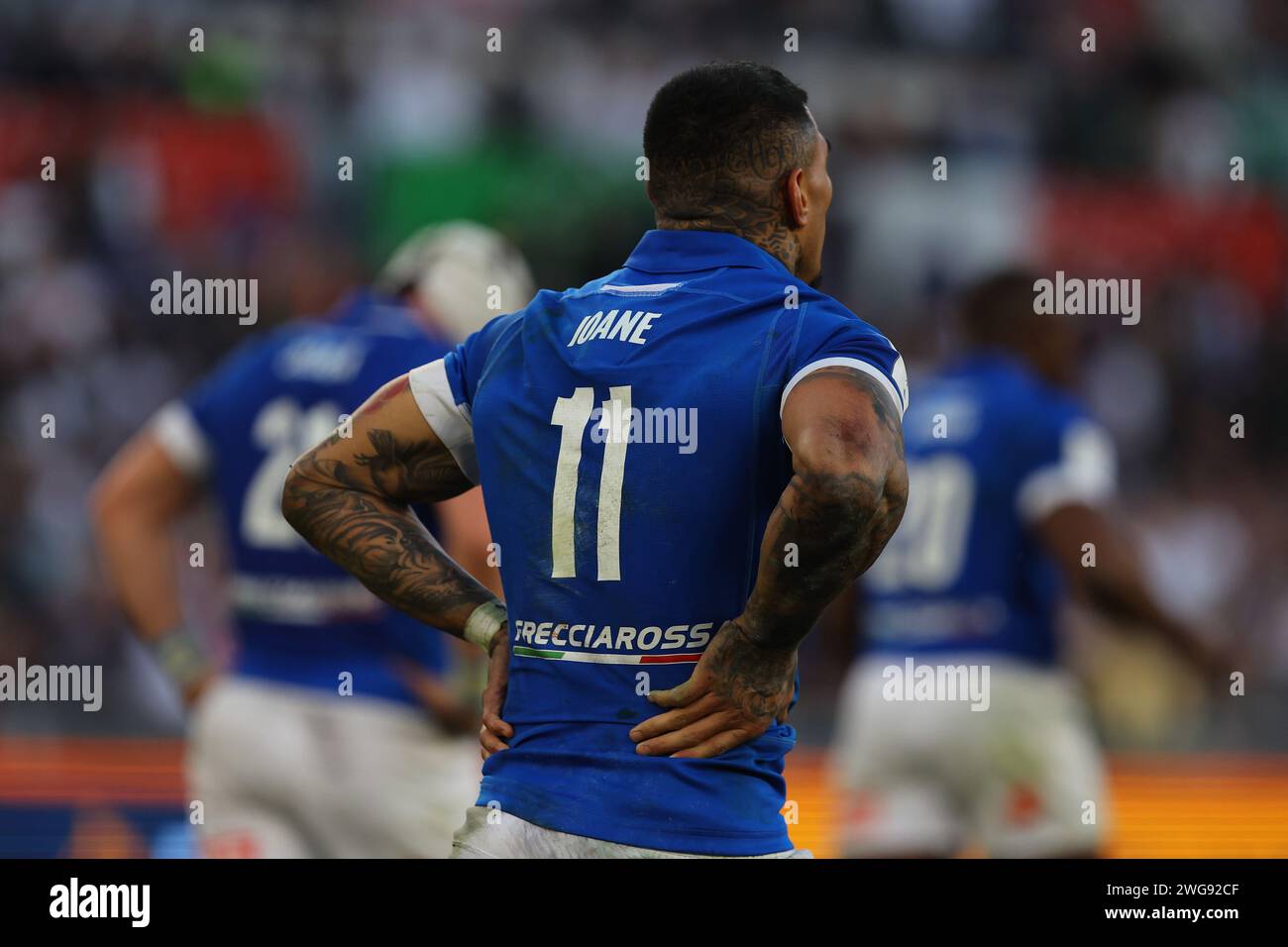 Guinness six nations 2024 italy vs England Stock Photo Alamy