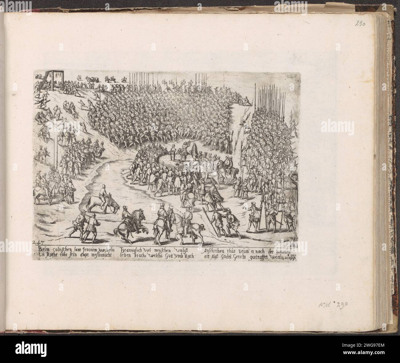 Execution Of Hieronymus Michiels In Cologne 1587 1587 C 1591 Print Execution of hieronymus michiels in cologne 1587 1587 c 1591 print