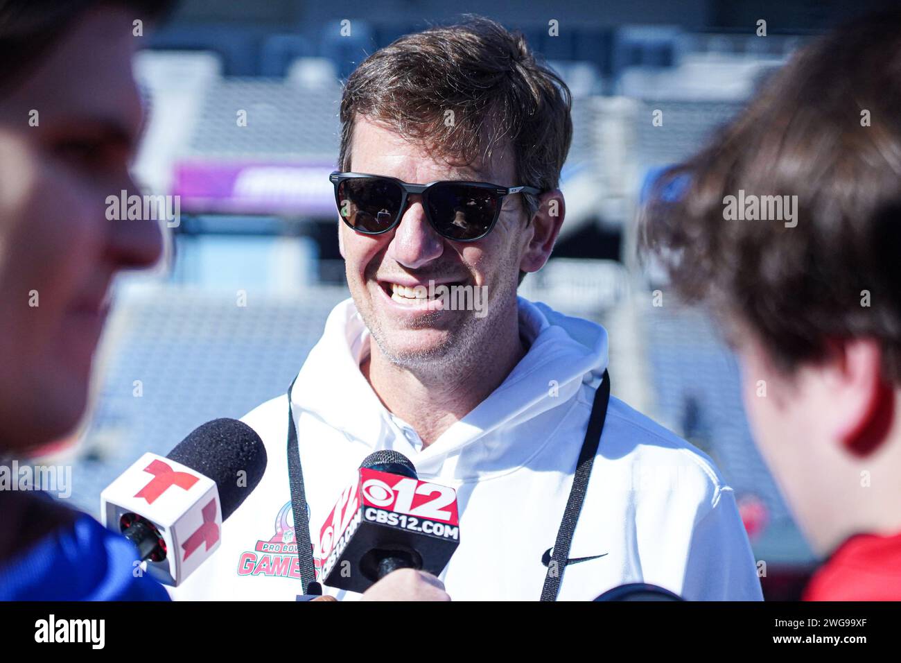 Orlando, Florida, USA, February 2, 2024, Eli Manning During AFC vs NFC
