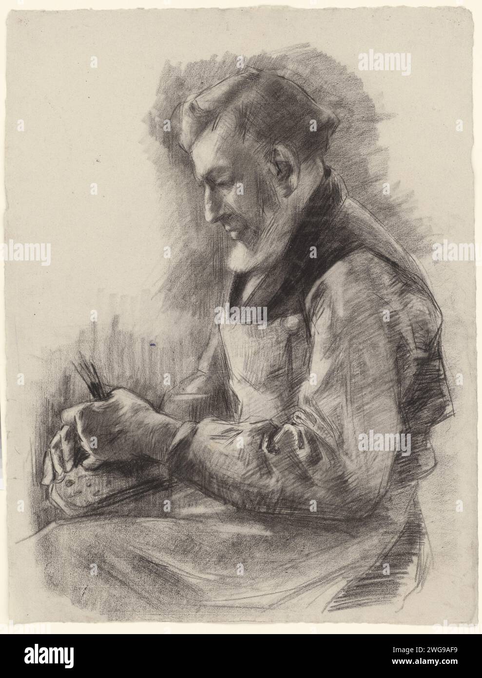 Van Rappard Family Blind brush maker, Anthon Gerhard Alexander van Rappard, 1868 - 1892 ...