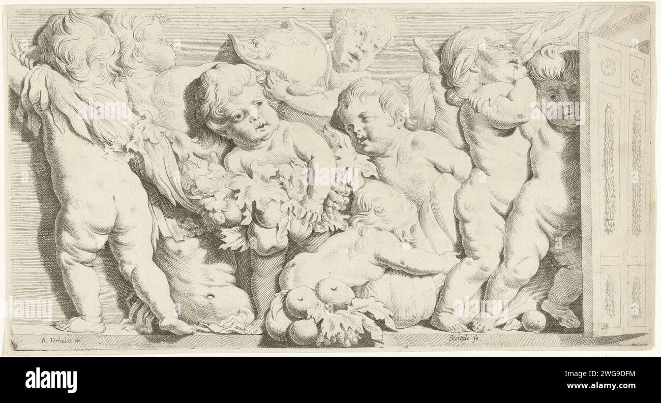 Reproduction Putti Horn symmetry hi-res stock photography and images - Alamy