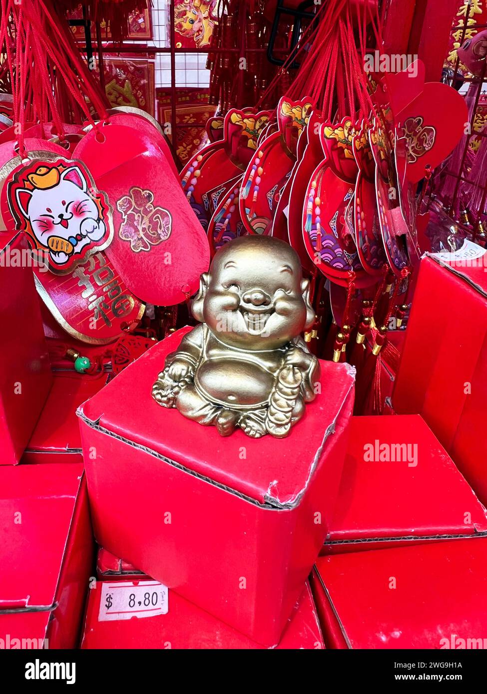 Singapore, Jan 26, 2024. Chinatown, preparation to the Chinese New Year