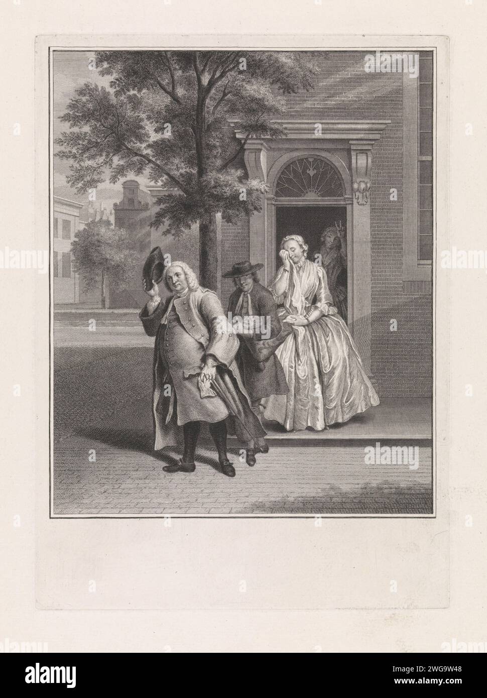 The discovered Schijndugd The feigned sadness of Geertruy, Pieter