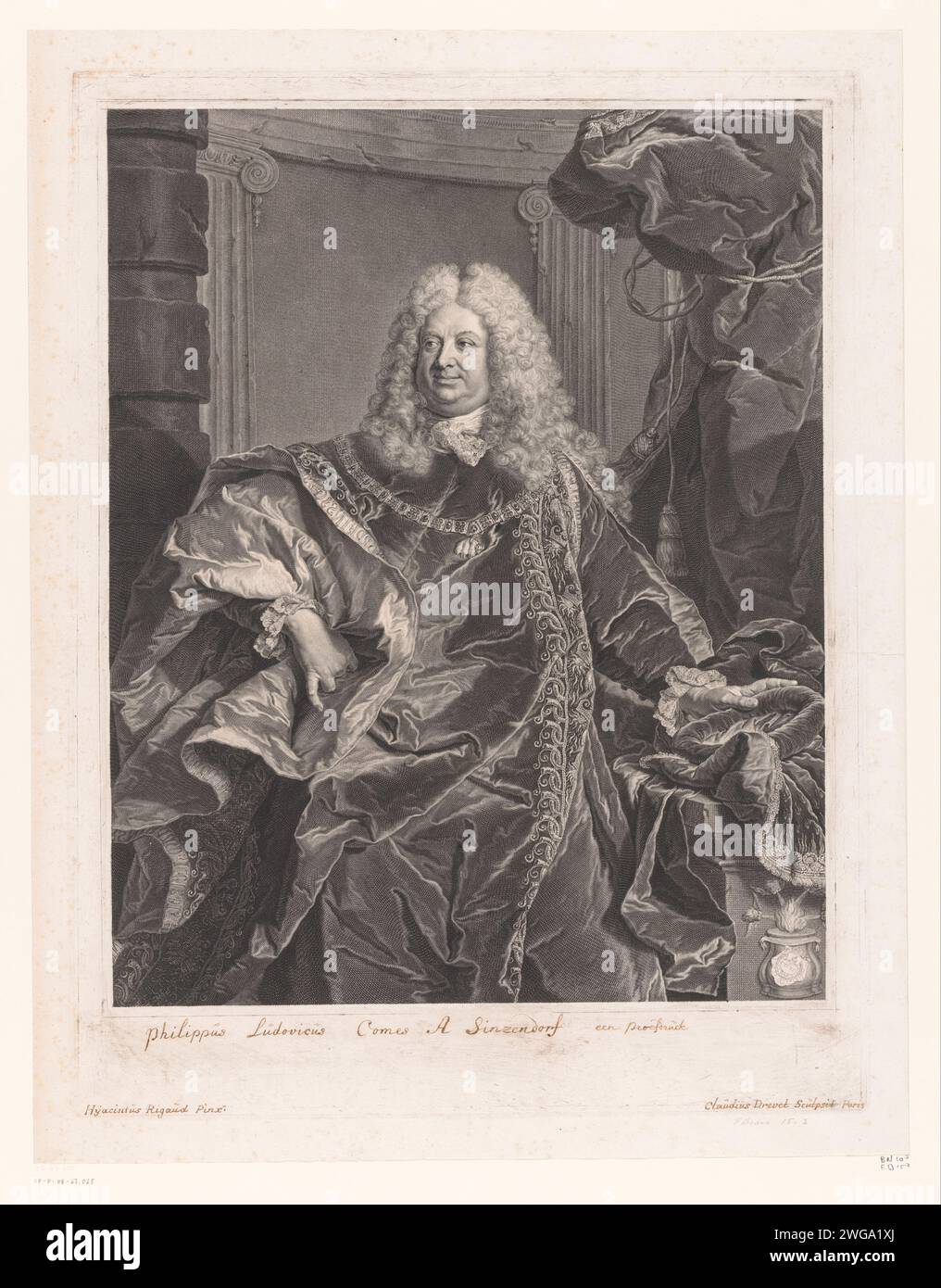 Claude drevet after hyacinthe rigaud hires stock photography and