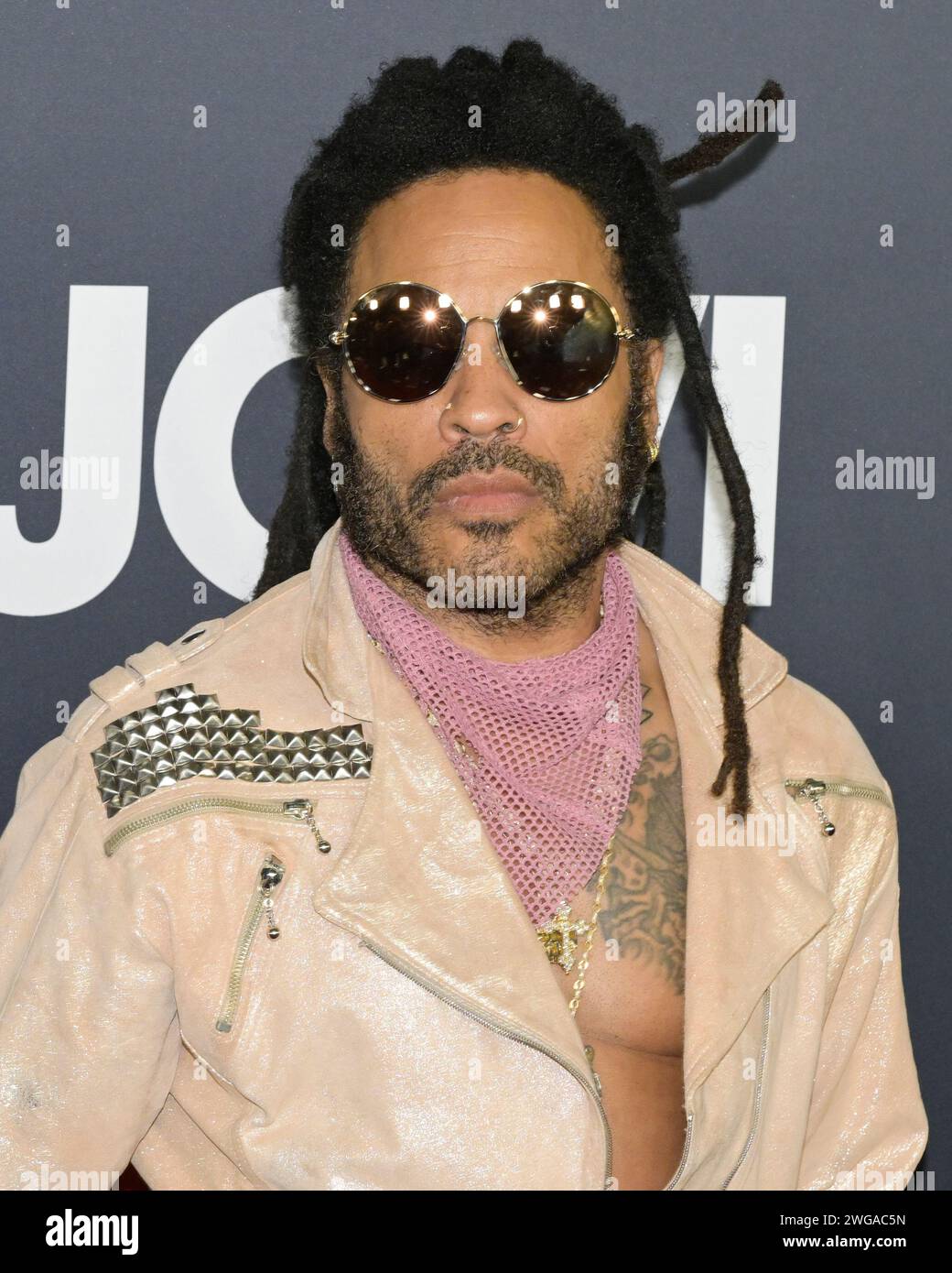 February 2, 2024, Los Angeles, California, United States Lenny Kravitz