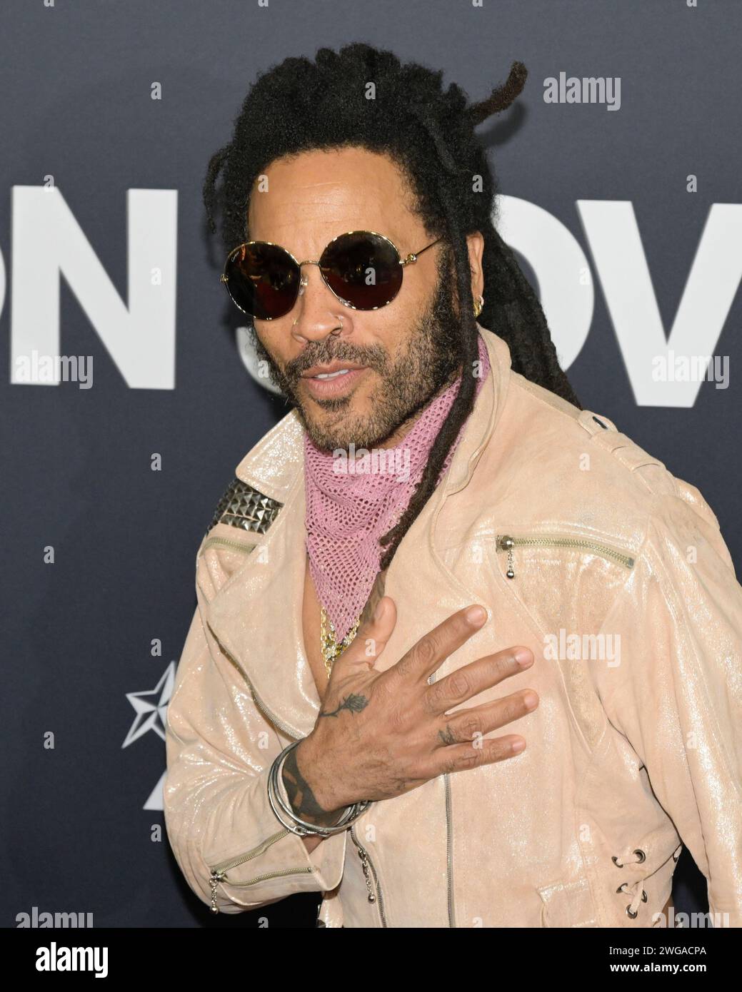February 2, 2025, Los Angeles, California, United States Lenny Kravitz