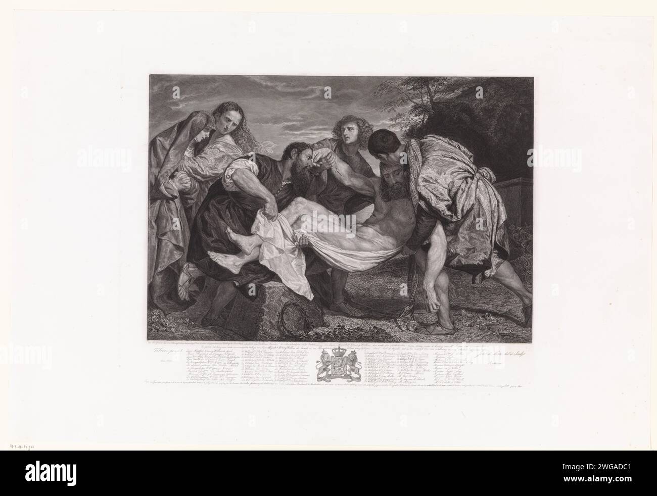 grave-of-christ-johannes-de-mare-after-titian-1852-print-the-burial