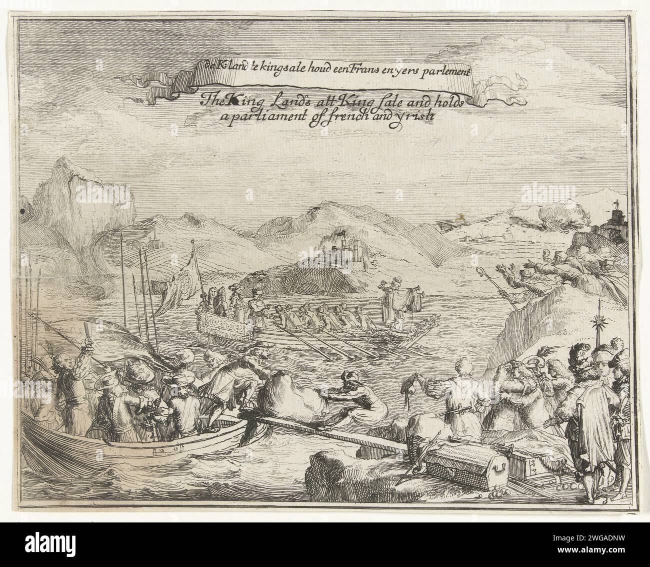 Jacobus Ii King james ii lands hi-res stock photography and images - Alamy