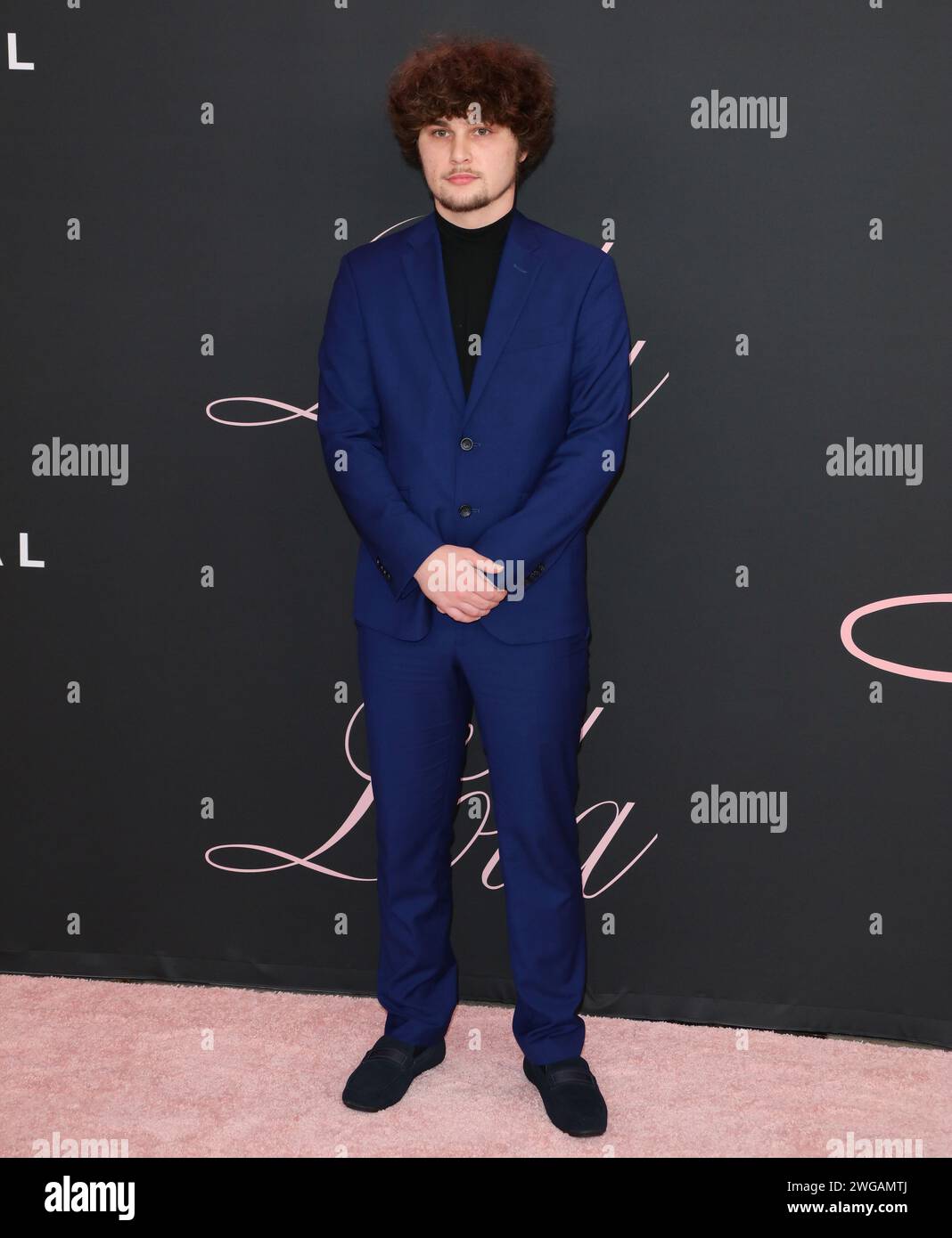 Westwood, USA. 03rd Feb, 2024. Richie Merritt arrives at The Premiere