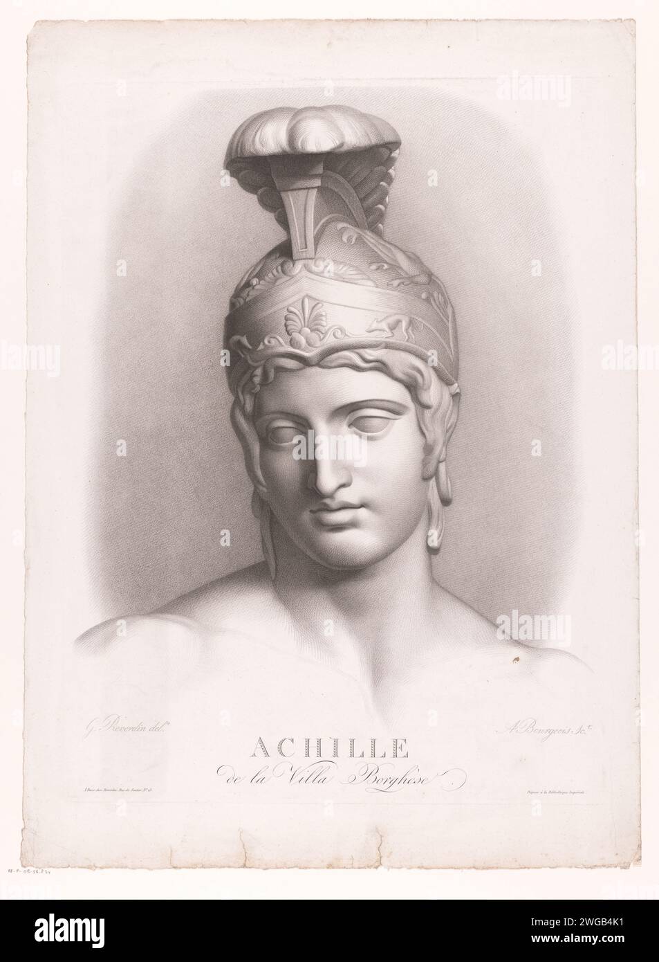 Achilles, Antoine Achille Bourgeois de la Richardière, after Gédéon