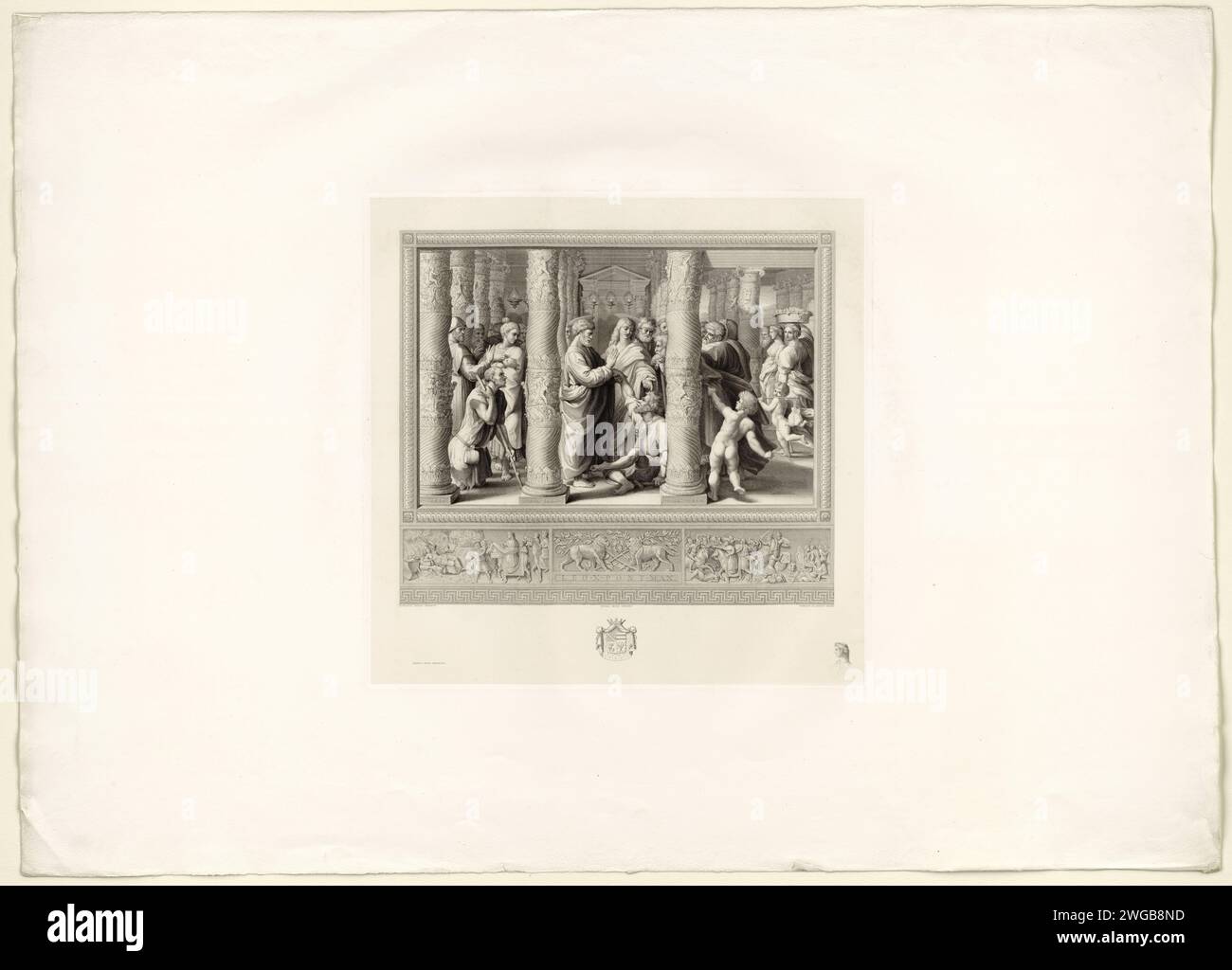 Peter and John heal a paralyzed man at the Temple Gate, Tommaso di ...