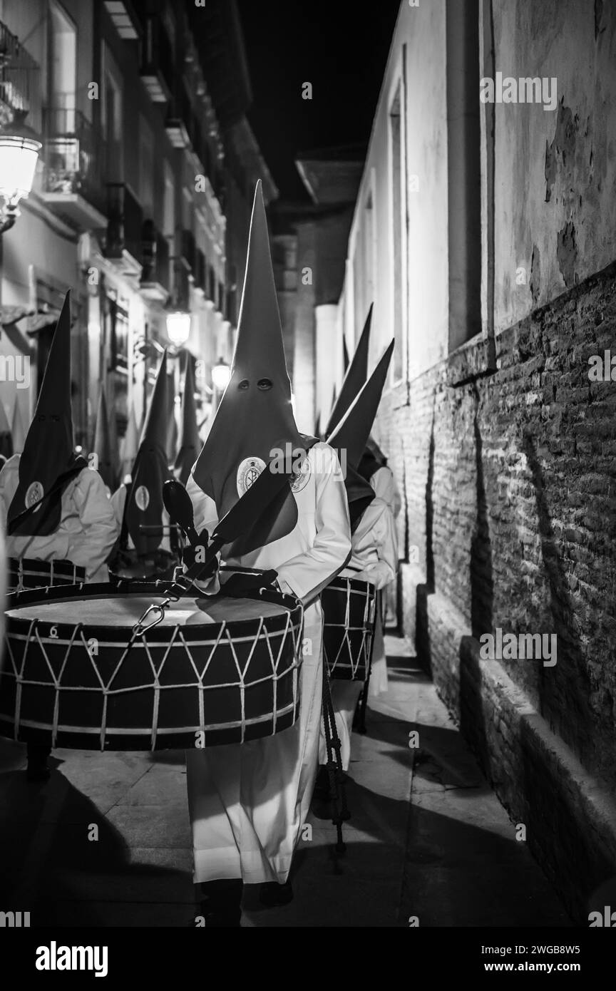 Fotografía de la Semana Santa 2023, celebrada en Zaragoza. Stock Photo