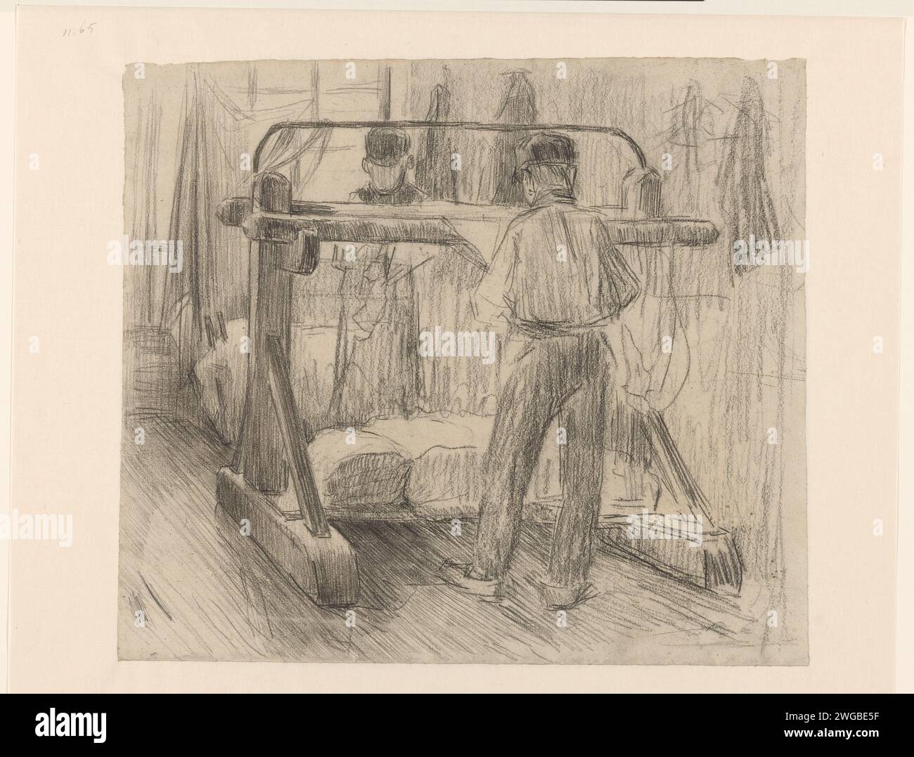 Factory boy at work, Anthon Gerhard Alexander van Rappard, 1868 - 1892 ...