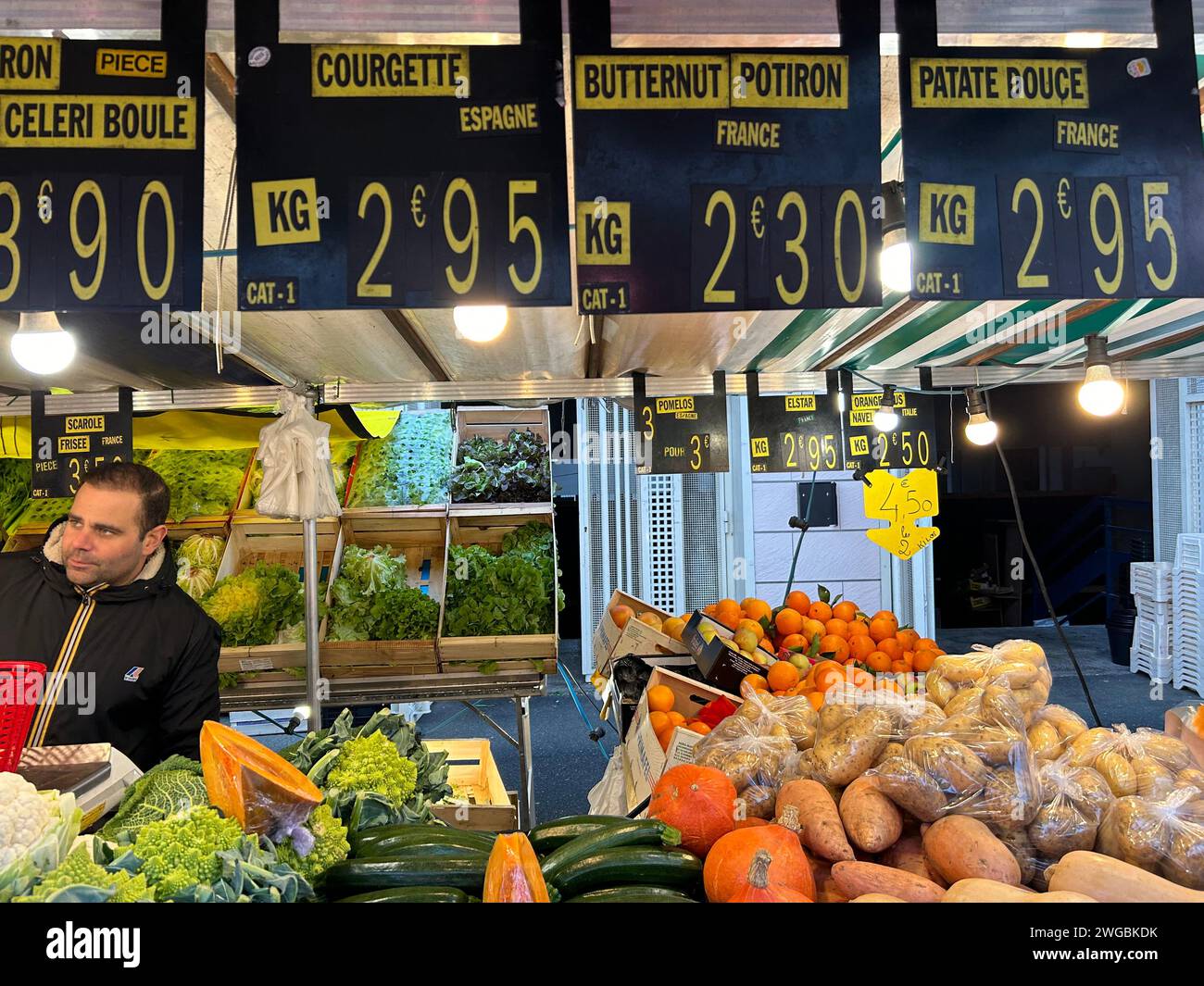 Meudon, France. 04th Feb, 2024. Origin from Spain, Italy and France of