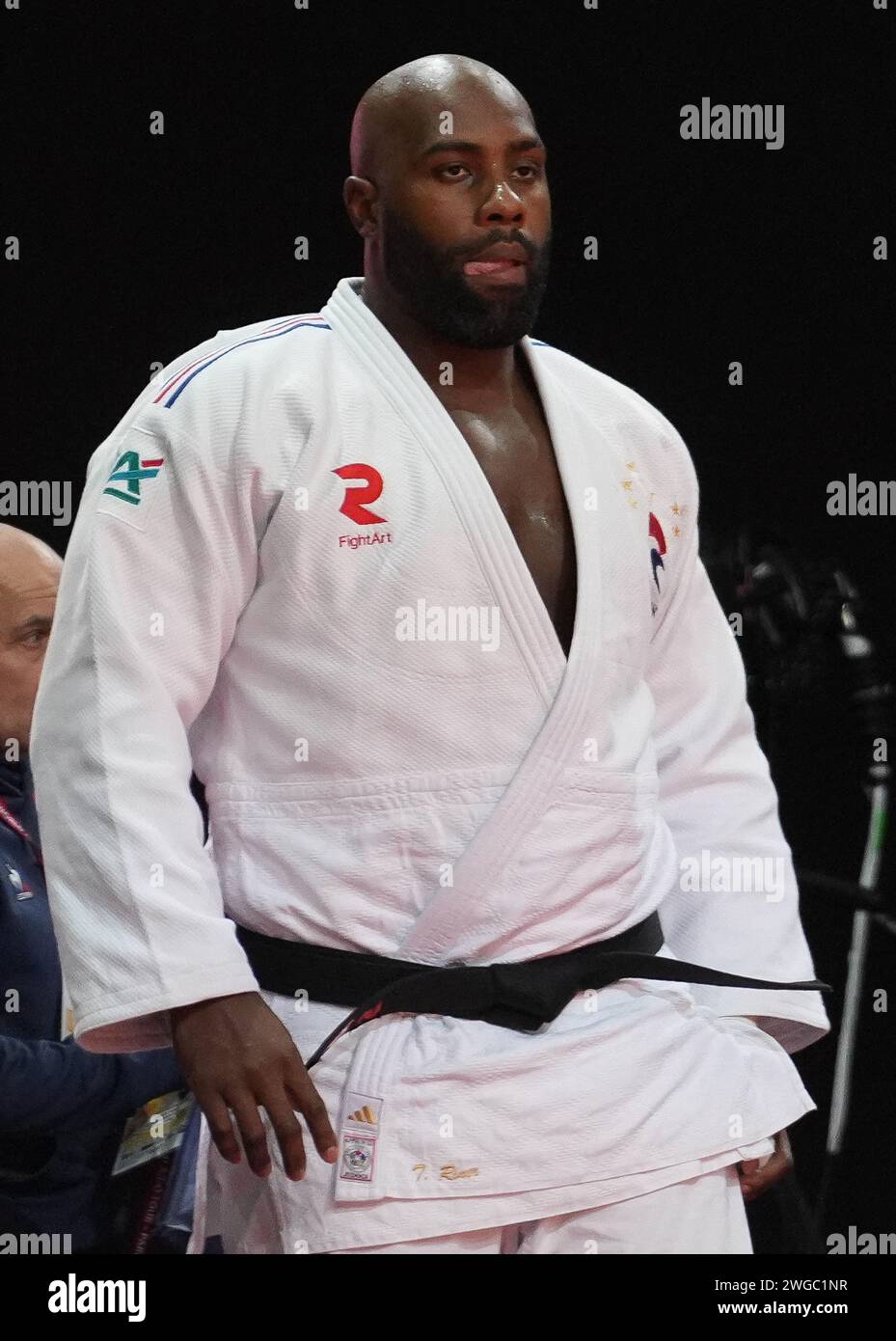 Teddy Riner Of France During The Paris Grand Slam 2024, IJF Judo event