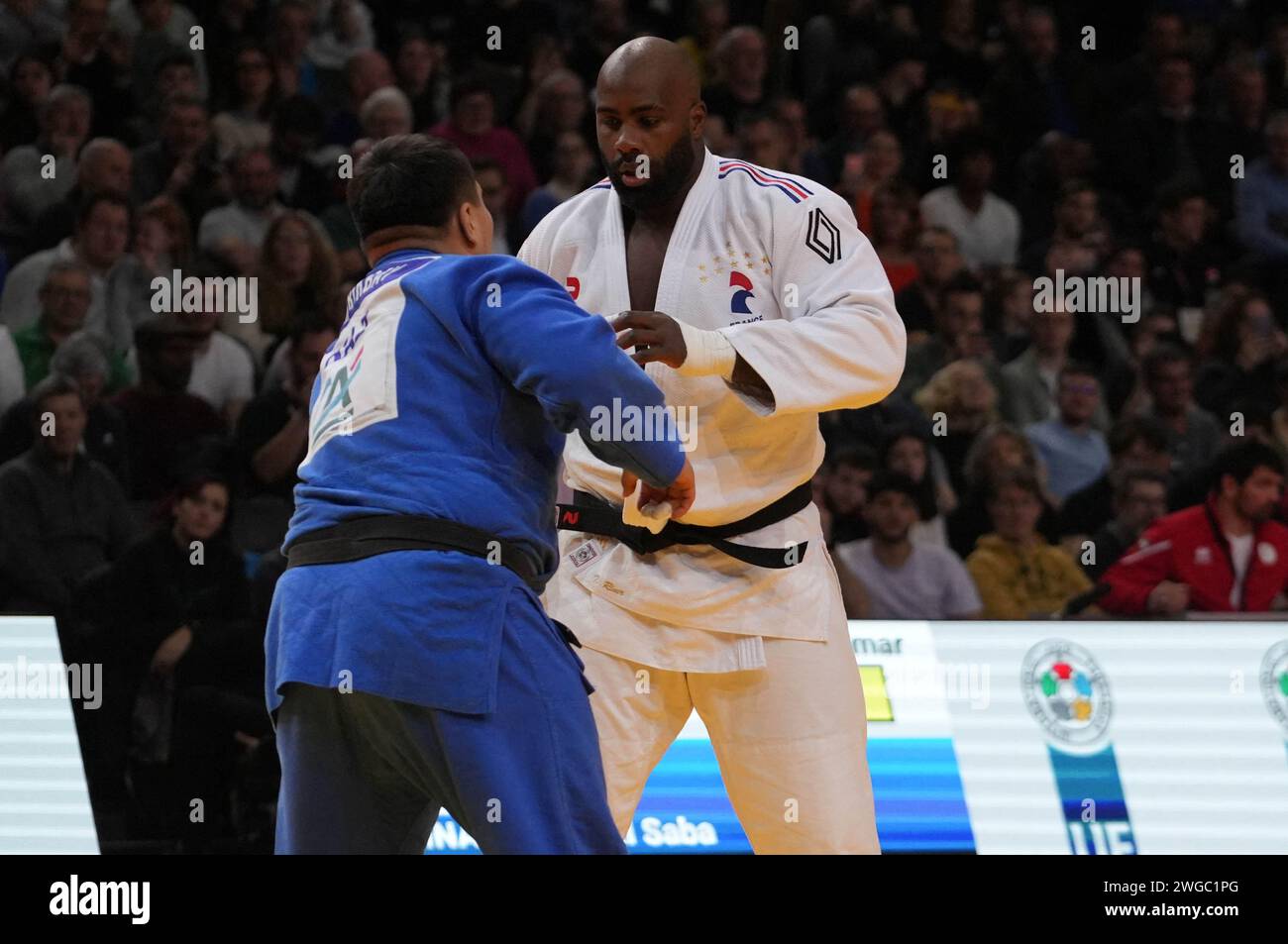 Teddy Riner Of France During The Paris Grand Slam 2024, IJF Judo event