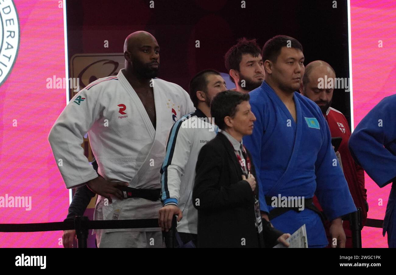 Teddy Riner Of France During The Paris Grand Slam 2024, IJF Judo event