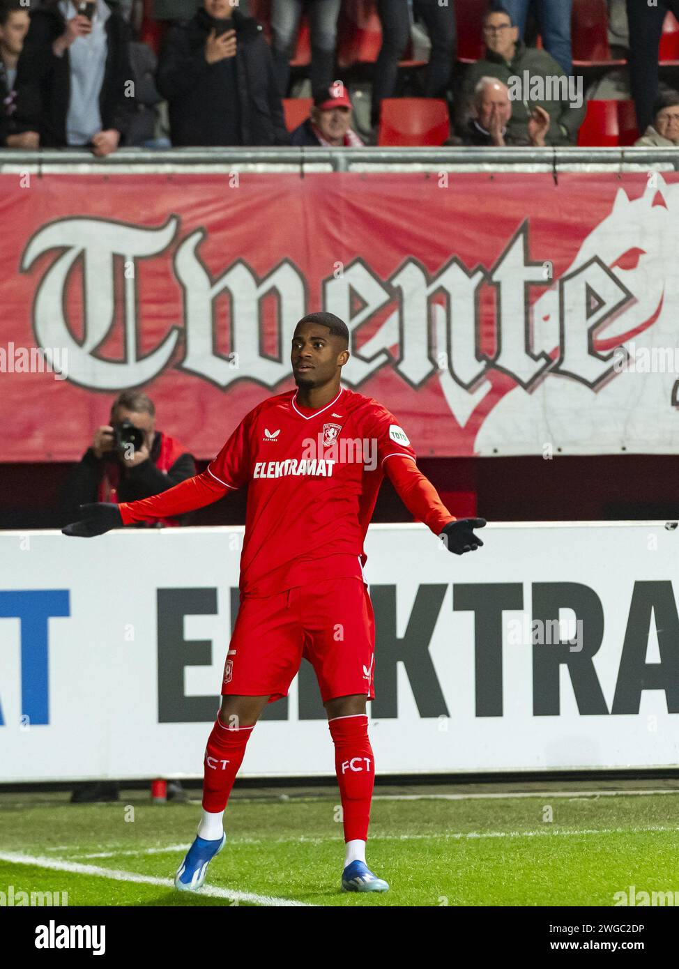 Enschede, Netherlands. 03rd Feb, 2024. ENSCHEDE, Stadium Grolsch Veste ...