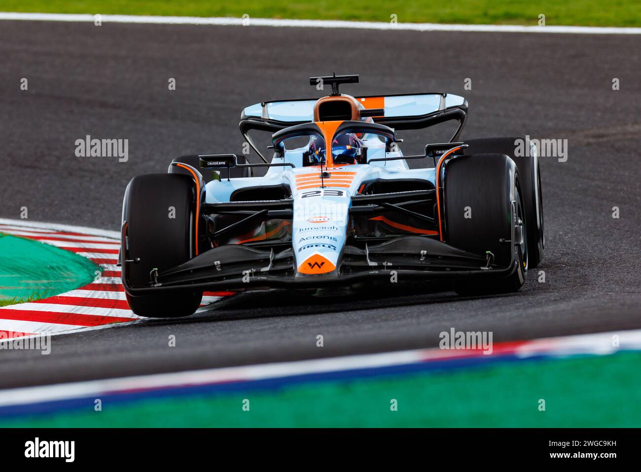 Suzuka Grand Prix Circuit, 4 February 2024 Alexander Albon (THA) of